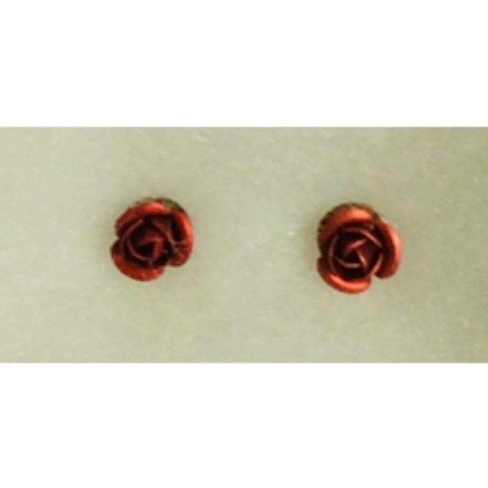 Rose Stud Earrings